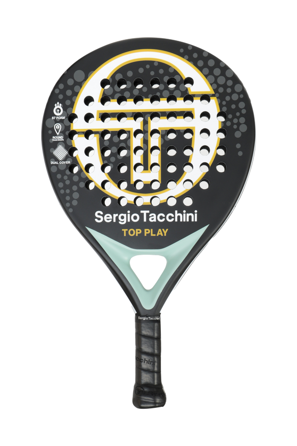 Sergio Tacchini Top Play Schwarz/Weiß